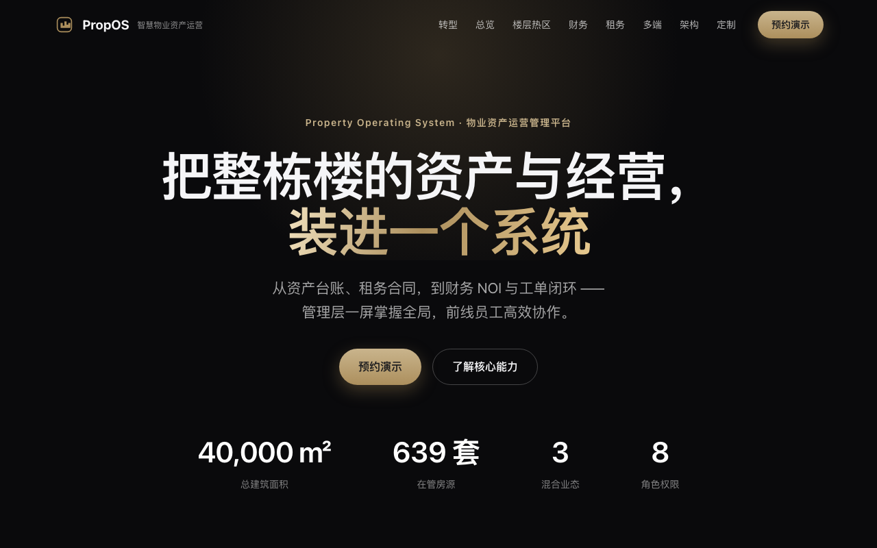 PropOS 产品截图